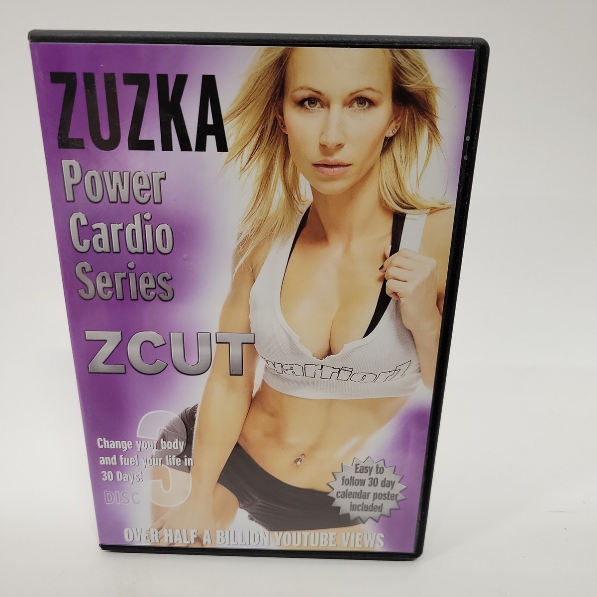Zuzka Light Zcut Power Cardio Series DVD Disc 3 THE FITNESS WORKOUT VIDEO |  eBay