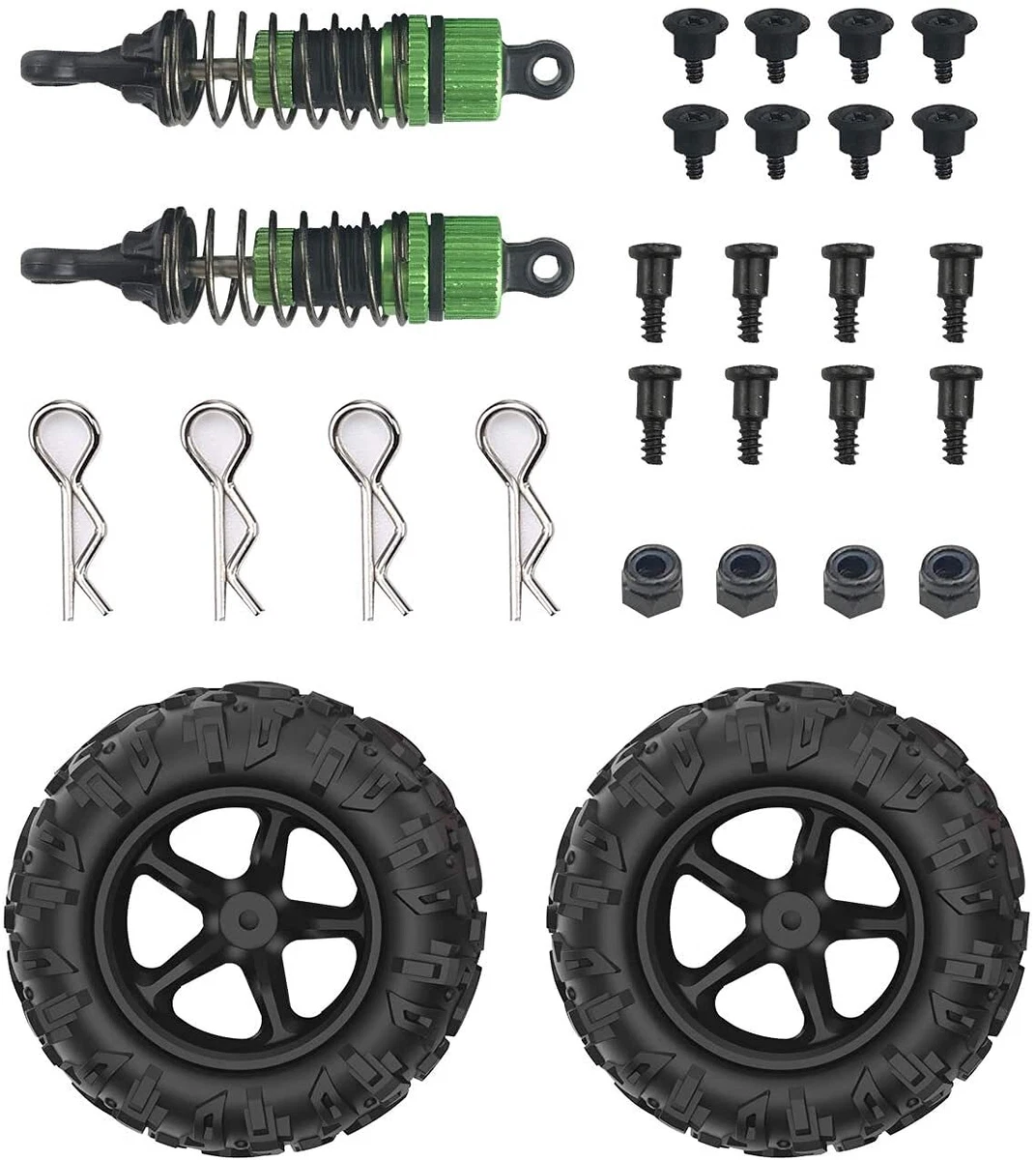 Spare parts set for DEERC RC car 300E 302E 9300 9310 9305E
