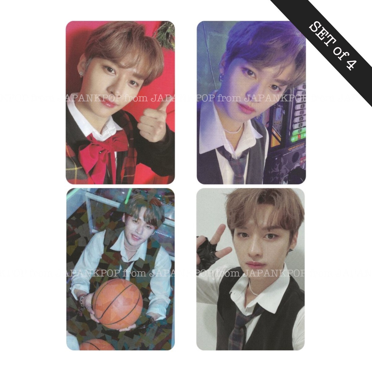 Lee Know Stray Kids Christmas EveL Official Photocard set of