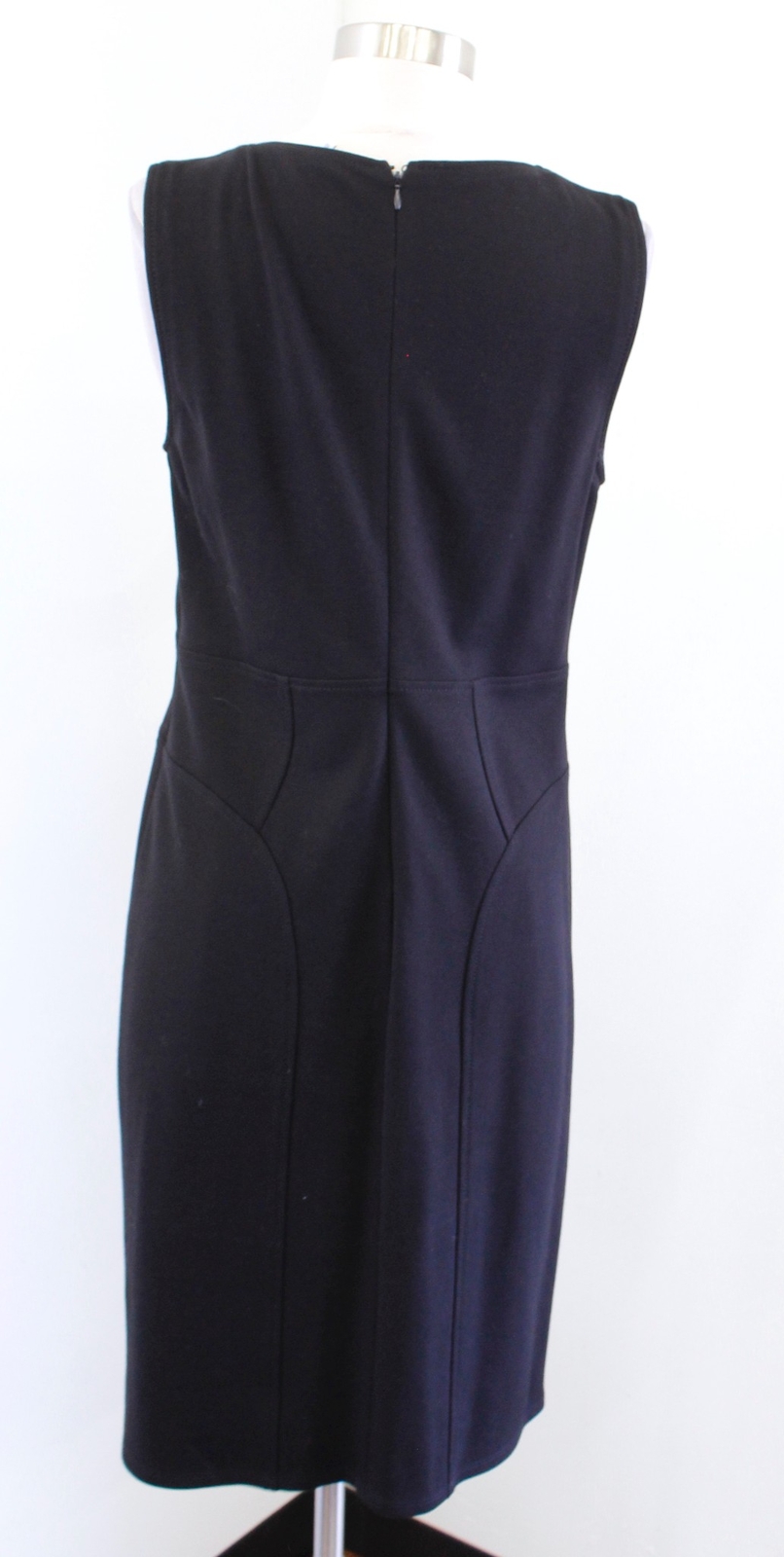 Armani Collezioni Solid Black Shaped Sleeveless S… - image 6