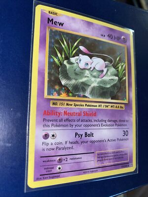 【Pokemon Card Game】ミュウ★eシリーズ Mew - XY Evolutions Set - 53/108 - Holo-Foil - Pokemon Card - EXC
