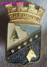 SK2590 - Insigne badge BLASON CHAMONIX