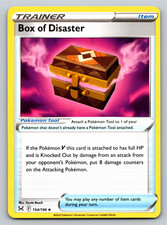 Box of Disaster 154/196 Uncommon Lost Origin Pokemon Card - NM Near Mint