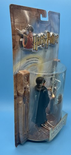 Mattel - Harry Potter Chamber of Secrets Harry 5" Magical Action Figure - 2002 - Picture 4 of 15