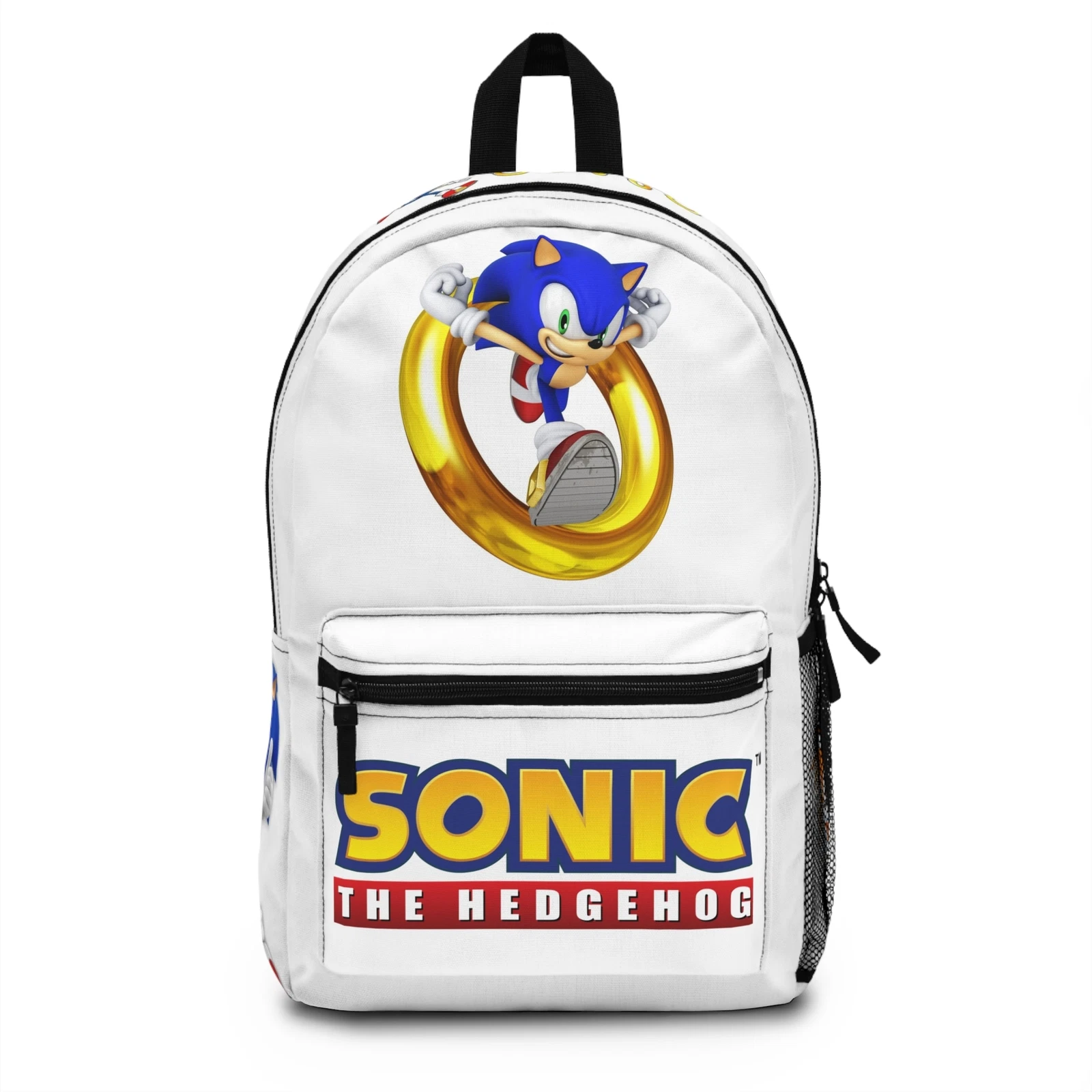 Sonic the Hedgehog Backpack - Stylish Arcade-Inspired School Bag for Gamers