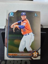 2022 Bowman Chrome 1st Prospects Baseball MLB #BCP-11 Dauri Lorenzo Base Astros