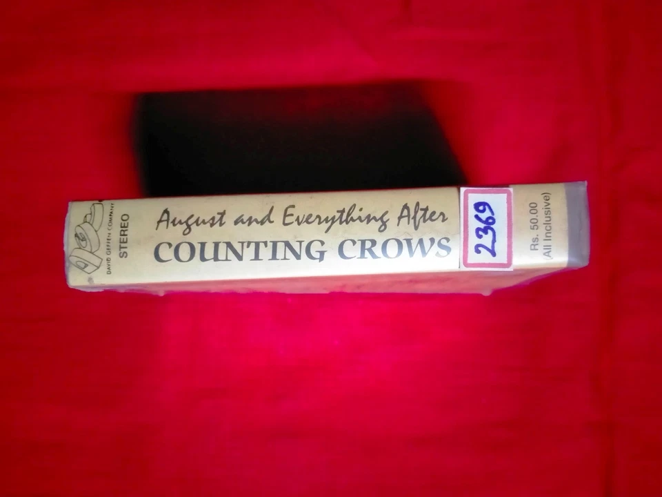 Counting Crows August And Everything After RARE Cassette tape INDIA Clamshell - Image 2 of 4