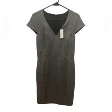 Banana Republic Houndstooth Shift Dress Size 6