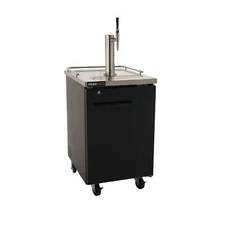 Single Tap Nitro Coffee Kegerator - Mobile Cold Brew Dispenser