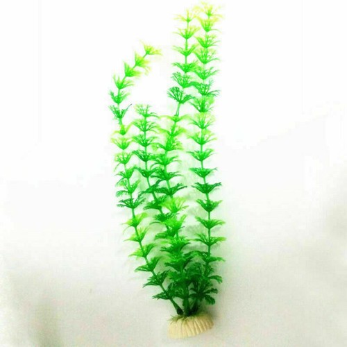Aquarium Fish Tank Accessories Decor Green Grass Artificial T. Fake Plas Hot - Picture 6 of 10