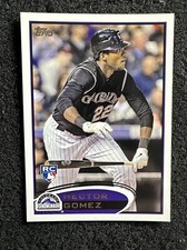 HECTOR GOMEZ #534 2012 Topps Baseball RC Rookie Card QTY Colorado Rockies