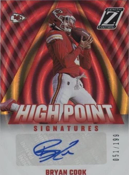 2023 Panini Zenith Bryan Cook #HP-BCK