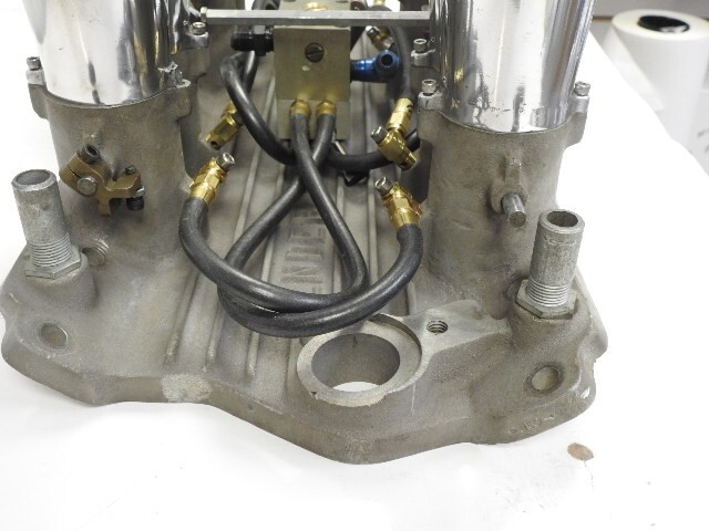 Early 70's Enderle Reconditioned 8 stack SB Chevy VERY Rare Cast Stacks ...