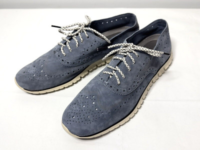 Cole Haan Zero Grand Women s Wing Oxford Suede Size 8.5 B