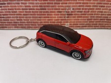 Keychain For Renault Megane Electric Red Auto Car Keys Fob Lanyard Ring