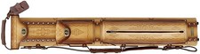 Instroke INS24ENQR-9 2x4 Tooled Leather Pool Cue Case w/ FREE Shipping