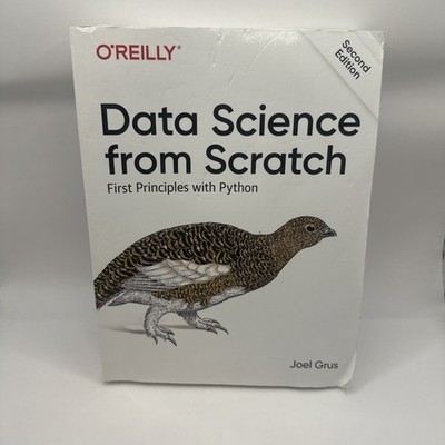 Data Science from Scratch: First Principles with Python - Paperback - GOOD
