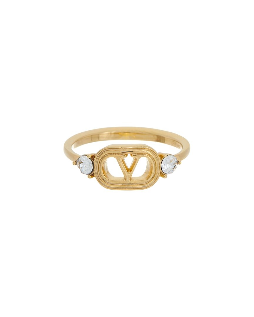 Valentino Ovalette Swarovski Ring Womens 44890₽