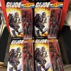 GI JOE CLASSIFIED 6” RETRO CARDED COBRA EEL COMBAT DIVER ARMY BUILDER LOT OF 4