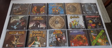 Vintage PC 15 Game Lot Bundle Many Factory Sealed in Jewel Cases Full List