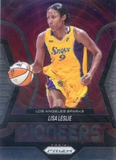 2025 Panini Prizm WNBA Insert Pioneers #8 Lisa Leslie, Los Angeles Sparks
