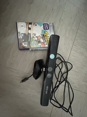Xbox 360 Kinect Sensor - Kamera, Schwarz, Inkl. und Rabbids Alive und Kicking