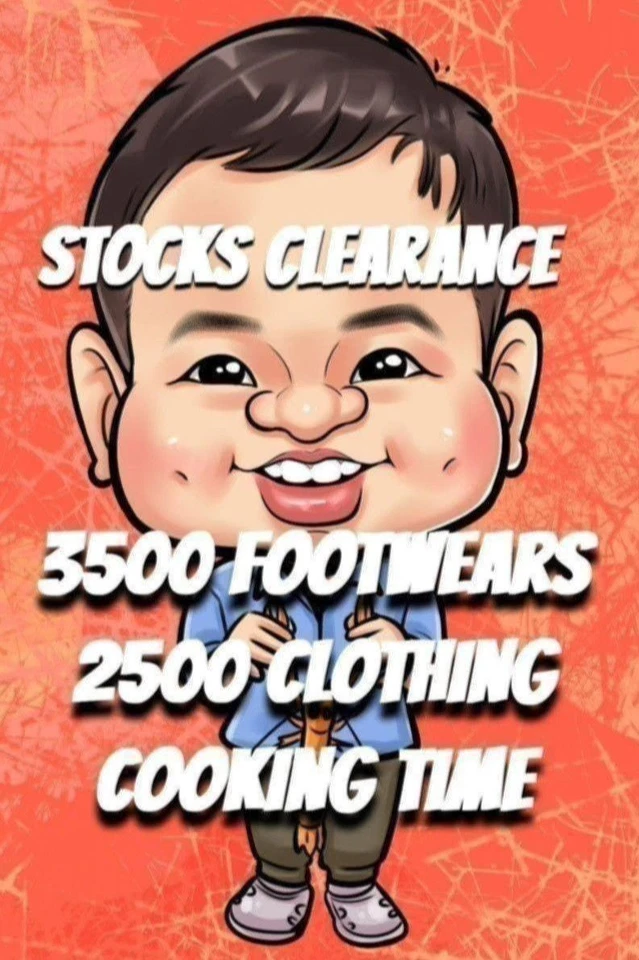 Stocks Clearance, 6000 items to Go , Cooking Time
