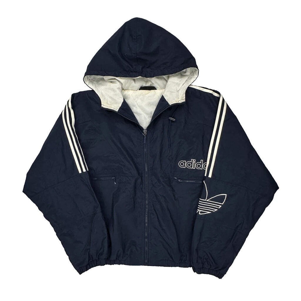Adidas Jacket - 2XL Navy Polyester