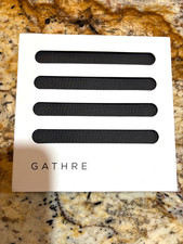 New In Box Gathre Micro Baby Changing Mat in Raven Black Waterproof