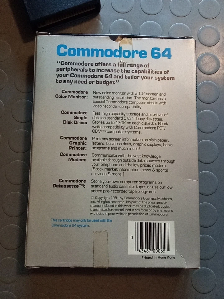 Jupiter Lander Complete Commodore 64 C64 1982 Video Game Cassette Retrogaming - Image 3 of 4