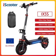iScooter iX5S Elektroroller Offroad 1000vv 11 Zoll Faltbarer E-Scooter 150KG