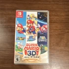 Nintendo Super Mario 3D All-Stars Nintendo Switch Manual Case Cartridge NTSC-U/C