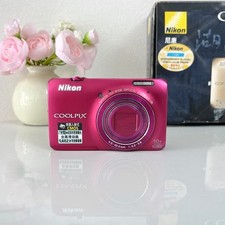 Nikon COOLPIX S6300 Compact Digital Camera 10x Optical Zoom Pink