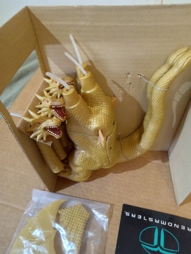 1994 Godzilla King Of Monsters Action Walking Ghidorah - Picture 10 of 11