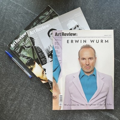 Art Review magazine Jan/Feb 2011 issue 47 ERWIN WURM + 2 spare issues #44 & #50