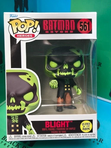Funko Pop! Batman Beyond BLIGHT (Glow in the dark) #561 with Protector