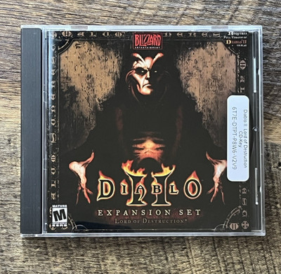 Diablo II: Lord of Destruction Expansion (PC, 2001) CD-ROM   Blizzard