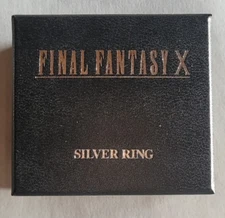 Final Fantasy X Tidus Zanarkand Abes Silver 925 Ring Square JPN SIZE 11