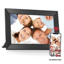 Digital Picture Frame, 10.1" Frameo Digital Frame WiFi 10.1" Black 32GB 1pack