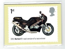GB PHQ 277 Postcard Set from 2005, Motorcycles, set of 6. Mint