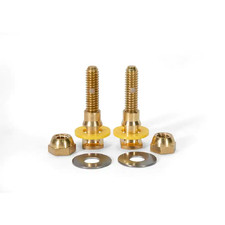 Setfast 5/16 In. X 2-1/4 In. No Cut Brass Closet Toilet Bolt Kit