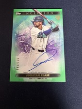 2024 Topps Inception #BRES-JC Jonatan Clase Rookie Star Autographs Green #/125