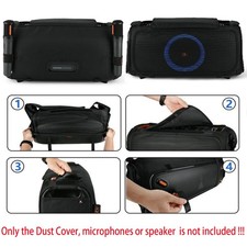 For JBL Partybox On The Go Outdoor Speaker Mesh Bag Protective Case Dust Cover