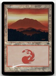 Mountain (409) Retro Frame Foil - Dominaria Remastered
