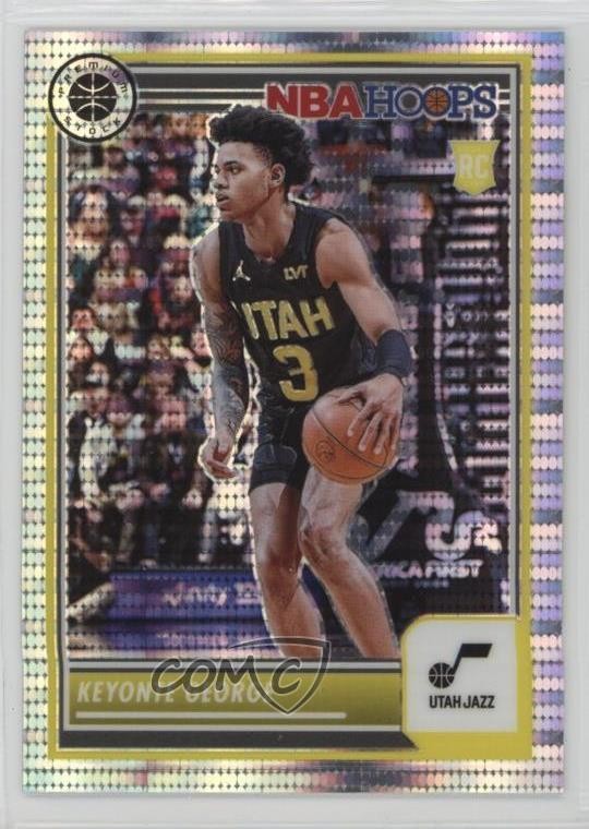 2023-24 Panini NBA Hoops Premium Stock Pulsar Prizm Keyonte George #98 Rookie RC