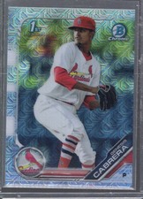 Genesis Cabrera 2019 Bowman #BCP-142 Chrome Prospects Mojo Refractors (GMH3)