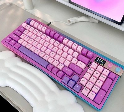 FOPATO H98 Love & Salvation Wireless Mechanical Keyboard W/ Customizable Screen