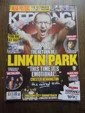 Kerrang! Magazine No  1421 (June 30 2012) Chester Bennington cover - VERY GOOD