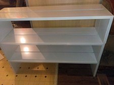 Steel Display Riser For Retail Feature Table White Powder Coat TAR-1569