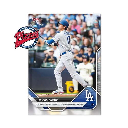 Shohei Ohtani Dodgers Record HR 2025 MLB Topps NOW Card 403 In Hand